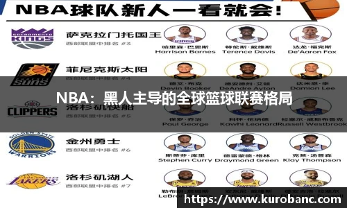 NBA：黑人主导的全球篮球联赛格局